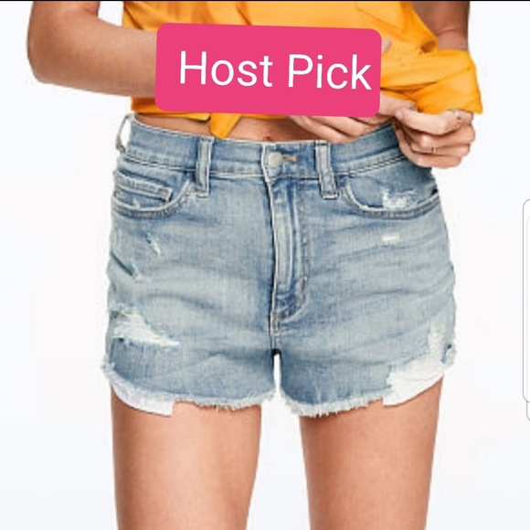 PINK Victoria's Secret Pants - PINK VS light blue denim shorts